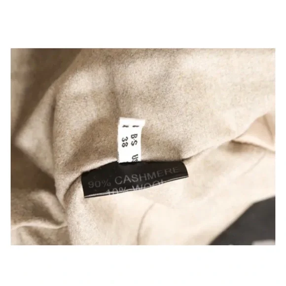 Latini Maria Vittoria Brown Suede “Loro Piana”Cashmere Mix Lined Blazer, NWT’s - Picture 8 of 9